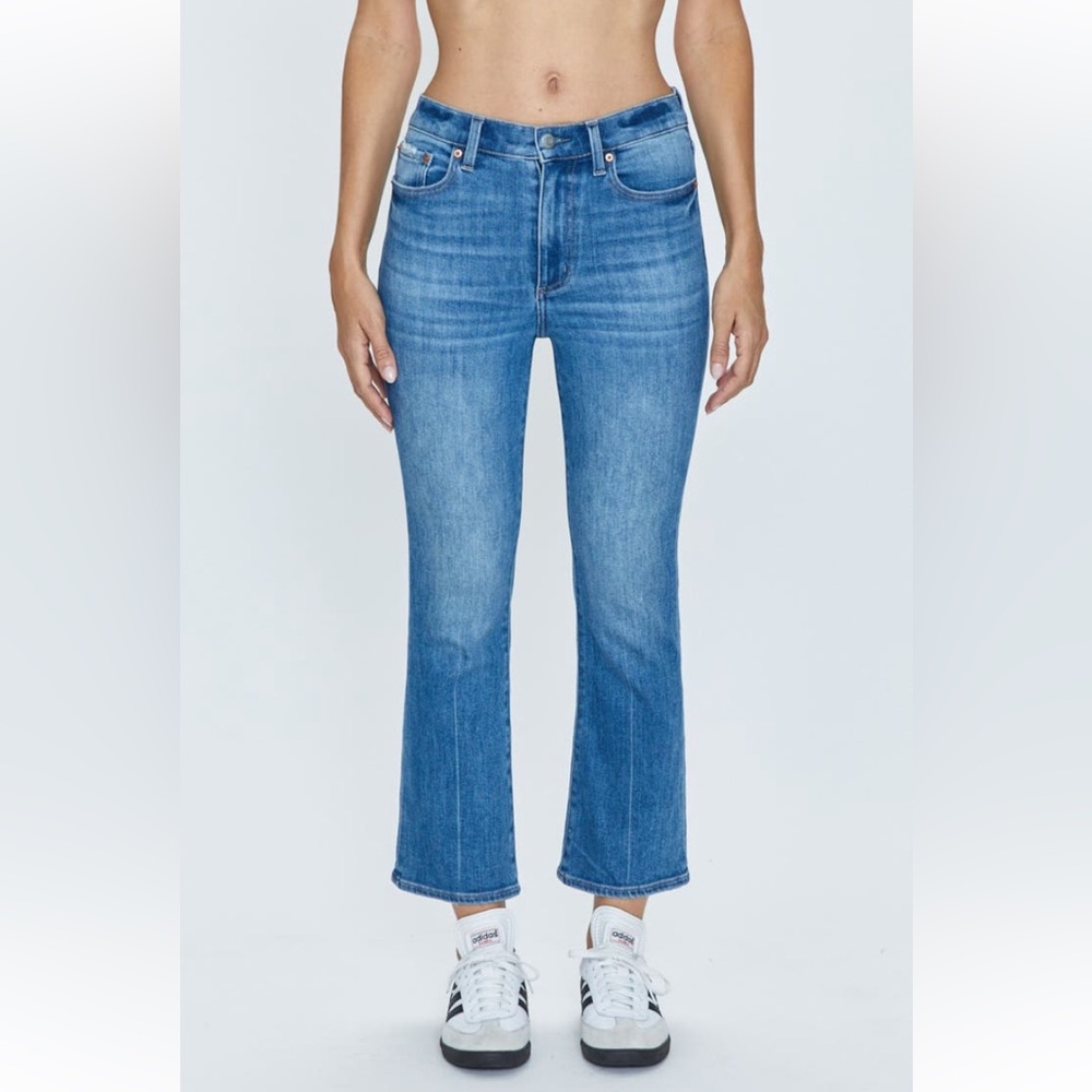 Lennon High Waist Ankle Bootcut Jeans - Size 28 - Caravan